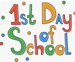 first day of school!